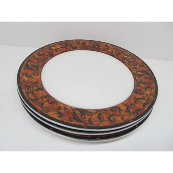 Christopher Stuart Optima Morella 7 3/4" Salad Plates Set Of Three - Picture 6 of 7